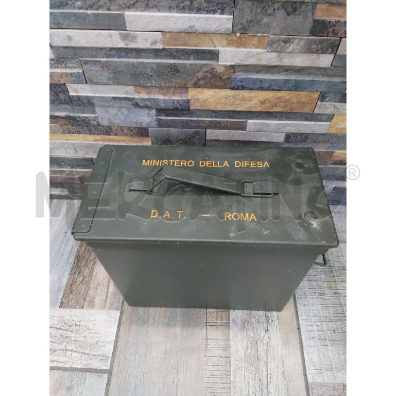 CASSETTA CARTUCCE PER ARMI STILE MILITARE | Mercatino dell'Usato Settimo torinese 2
