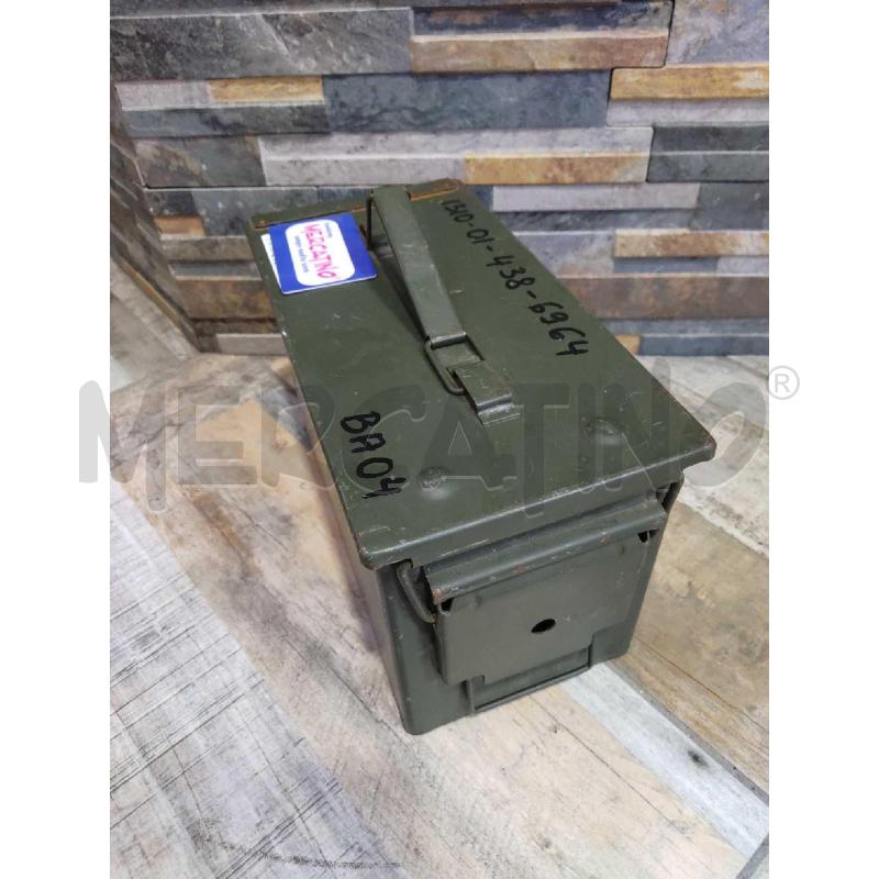 CASSETTA MILITARE VERDE  | Mercatino dell'Usato Settimo torinese 2