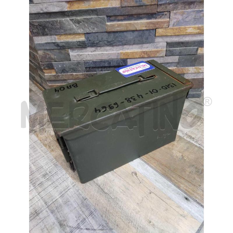 CASSETTA MILITARE VERDE  | Mercatino dell'Usato Settimo torinese 4