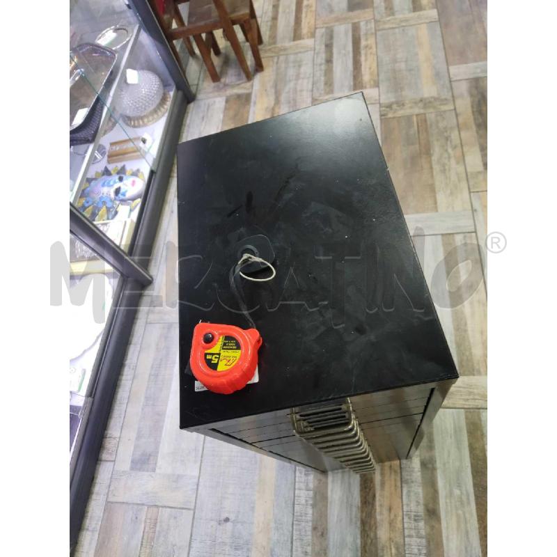 CASSETTIERA IN METALLO NERO PORTA DOCUMENTI | Mercatino dell'Usato Settimo torinese 2