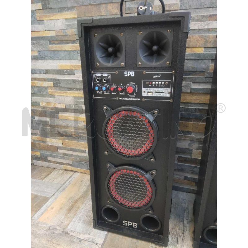 CASSE COPPIA  ACUSTICHE 600W  | Mercatino dell'Usato Settimo torinese 3