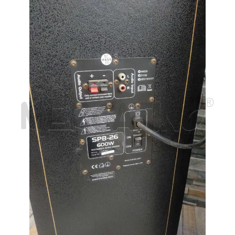 CASSE COPPIA  ACUSTICHE 600W  | Mercatino dell'Usato Settimo torinese 5