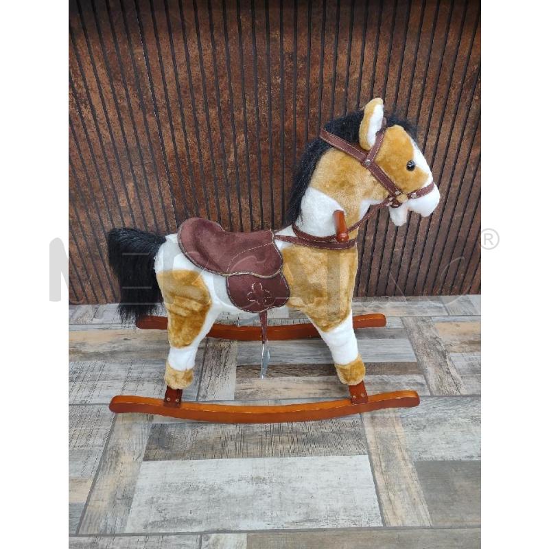CAVALLO A DONDOLO ELETTRONICO PELUCHE | Mercatino dell'Usato Settimo torinese 1