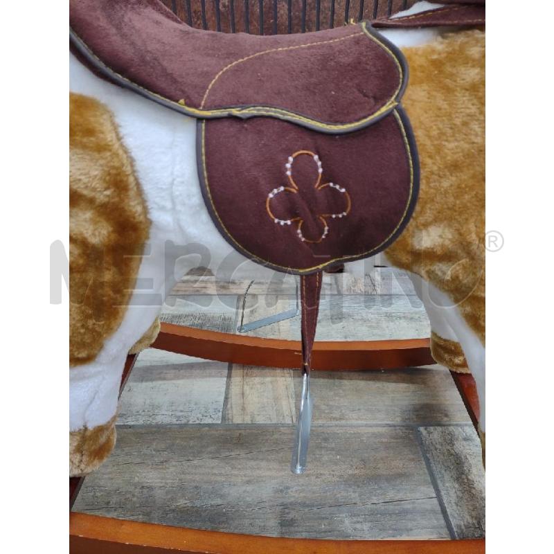 CAVALLO A DONDOLO ELETTRONICO PELUCHE | Mercatino dell'Usato Settimo torinese 3