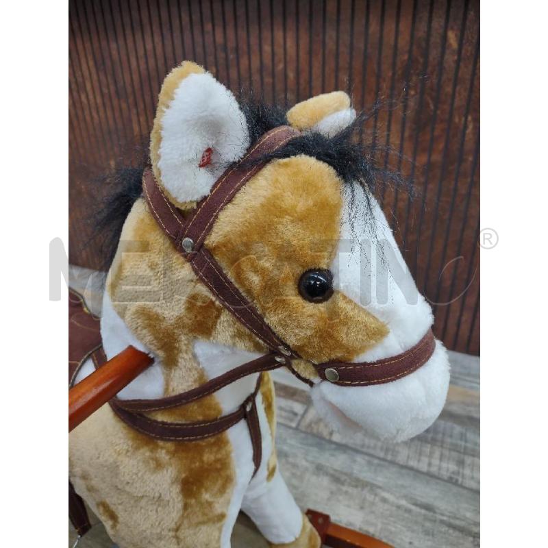 CAVALLO A DONDOLO ELETTRONICO PELUCHE | Mercatino dell'Usato Settimo torinese 4