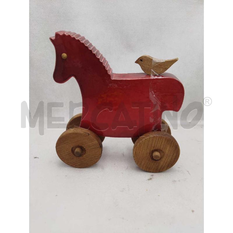 CAVALLO ROSSO CERAMICA VALDOSTANA | Mercatino dell'Usato Settimo torinese 1