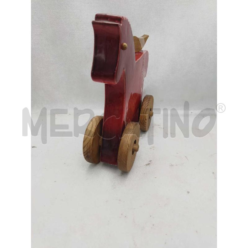 CAVALLO ROSSO CERAMICA VALDOSTANA | Mercatino dell'Usato Settimo torinese 2