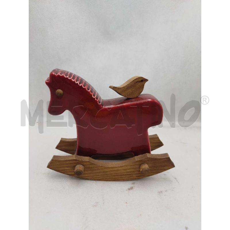 CAVALLUCCIO ROSSO CERAMICA VALDOSTANA | Mercatino dell'Usato Settimo torinese 1