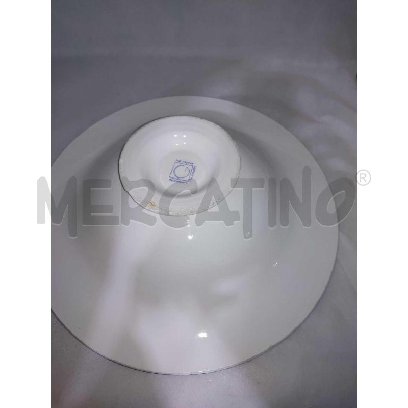 CENTROTAVOLA FIORI BLU BIANCO GRANDE GUIDOIN  | Mercatino dell'Usato Settimo torinese 3