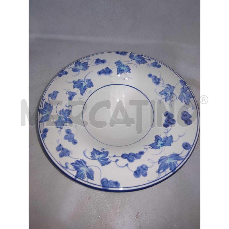 CENTROTAVOLA FIORI BLU  BIANCO PICCOLO GUIDOIN  | Mercatino dell'Usato Settimo torinese 1