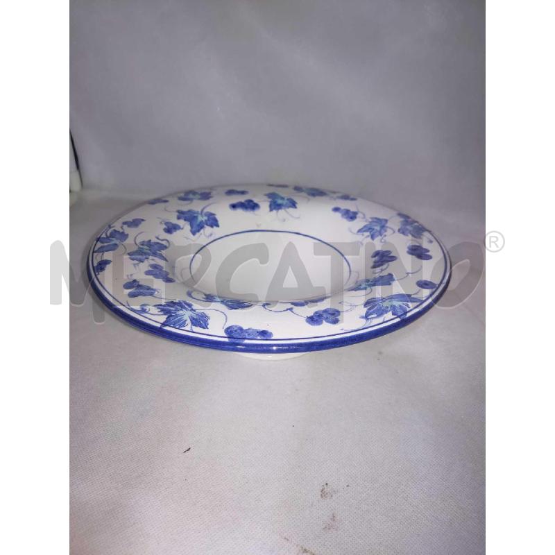 CENTROTAVOLA FIORI BLU  BIANCO PICCOLO GUIDOIN  | Mercatino dell'Usato Settimo torinese 2
