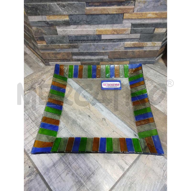 CENTROTAVOLA VETRO BASSO MULTI COLOR | Mercatino dell'Usato Settimo torinese 1