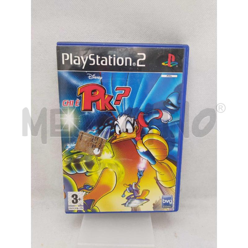 CHI E' PK PLAYSTATION 2 VIDEO GIOCO PAPERINIK DISNEY | Mercatino dell'Usato Settimo torinese 1