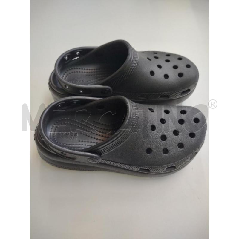 CIABATTE DONNA ICONIC CROCS NERE  | Mercatino dell'Usato Settimo torinese 2