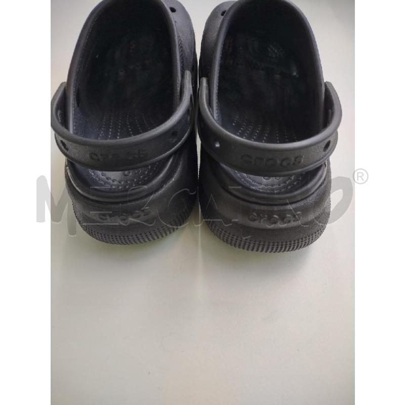 CIABATTE DONNA ICONIC CROCS NERE  | Mercatino dell'Usato Settimo torinese 3