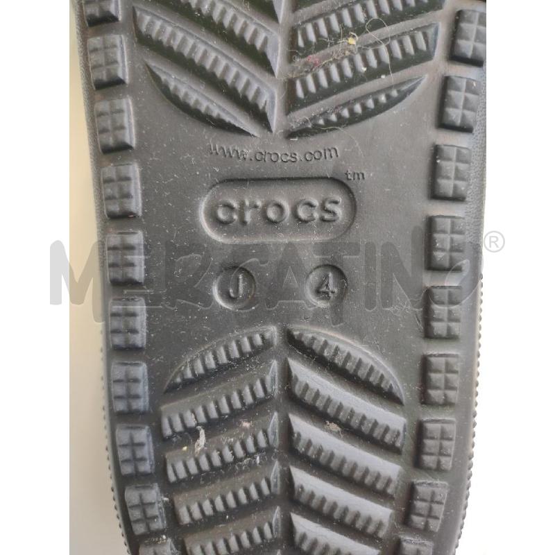 CIABATTE DONNA ICONIC CROCS NERE  | Mercatino dell'Usato Settimo torinese 4