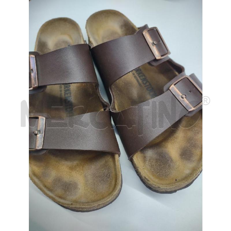 CIABATTE UOMO BIRKENSTOCK MARRONE  | Mercatino dell'Usato Settimo torinese 2