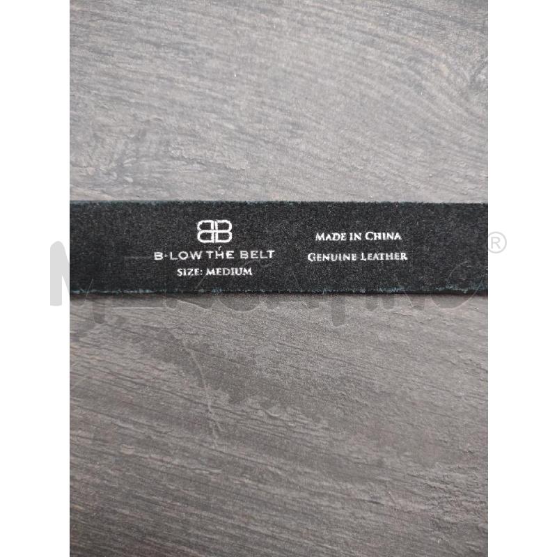 CINTURA DONNA B LOW THE BELT NERA FIBBIA COUNTRY | Mercatino dell'Usato Settimo torinese 4