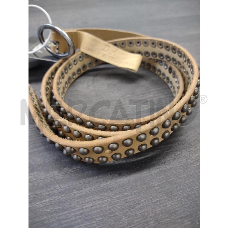 CINTURA DONNA DANIELE ALESSANDRINI BEIGE BORCHIETTE  | Mercatino dell'Usato Settimo torinese 2