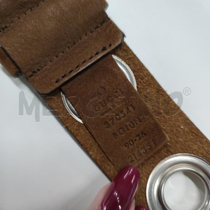 CINTURA DONNA GUCCI PELLE TRAF TG.95  | Mercatino dell'Usato Settimo torinese 2