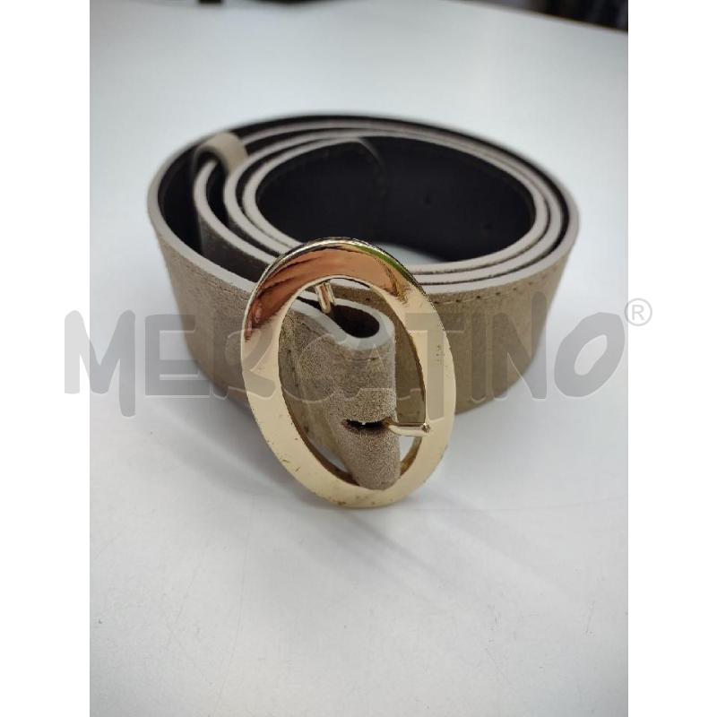 CINTURA PELLE CARLA G BEIGE SCAM.  | Mercatino dell'Usato Settimo torinese 1