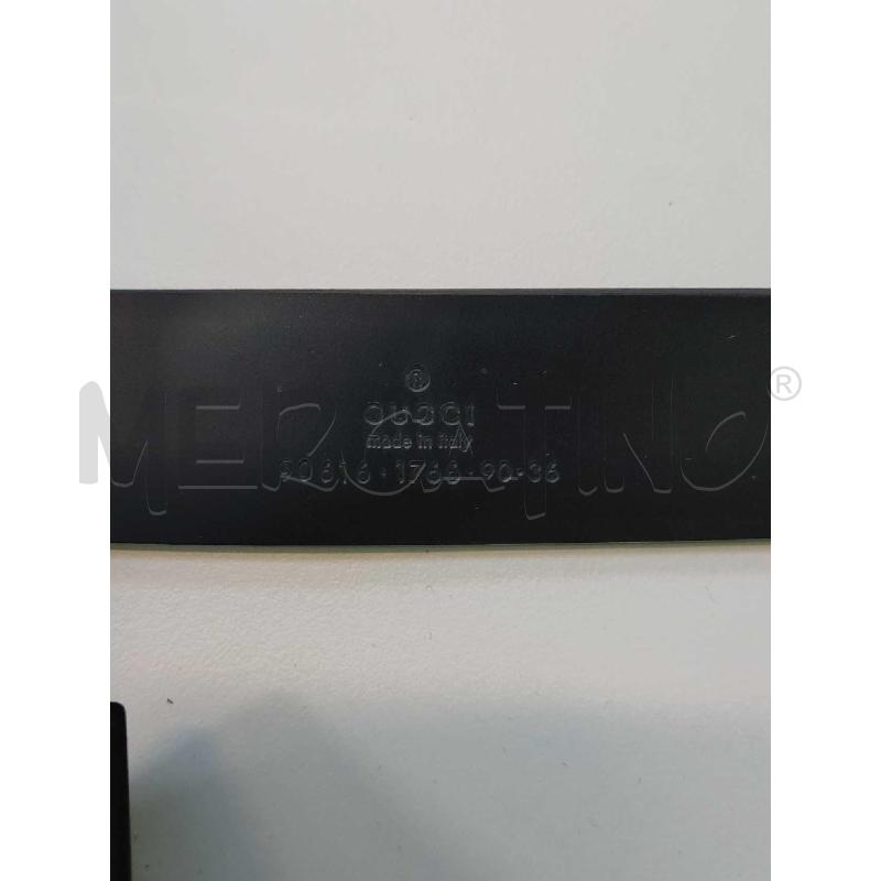 CINTURA UNISEX GUCCI PELLE NERA FIBBIA DORATO | Mercatino dell'Usato Settimo torinese 2