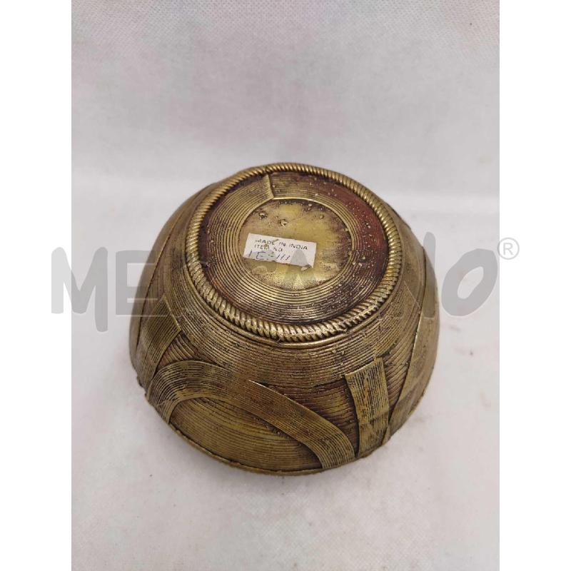 CIOTOLA INDIA OCCIDENTALE GUJARAT DHOKRA BRONZO | Mercatino dell'Usato Settimo torinese 3