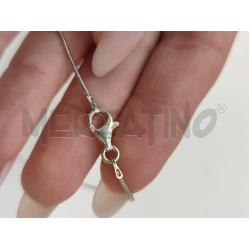 COLLANA A CIONDOLO ZIRC QUADRATO ROSSO  | Mercatino dell'Usato Settimo torinese 3