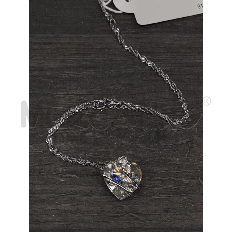 COLLANA A INFINIONLY CUORE ROSA / INFINITO | Mercatino dell'Usato Settimo torinese 1