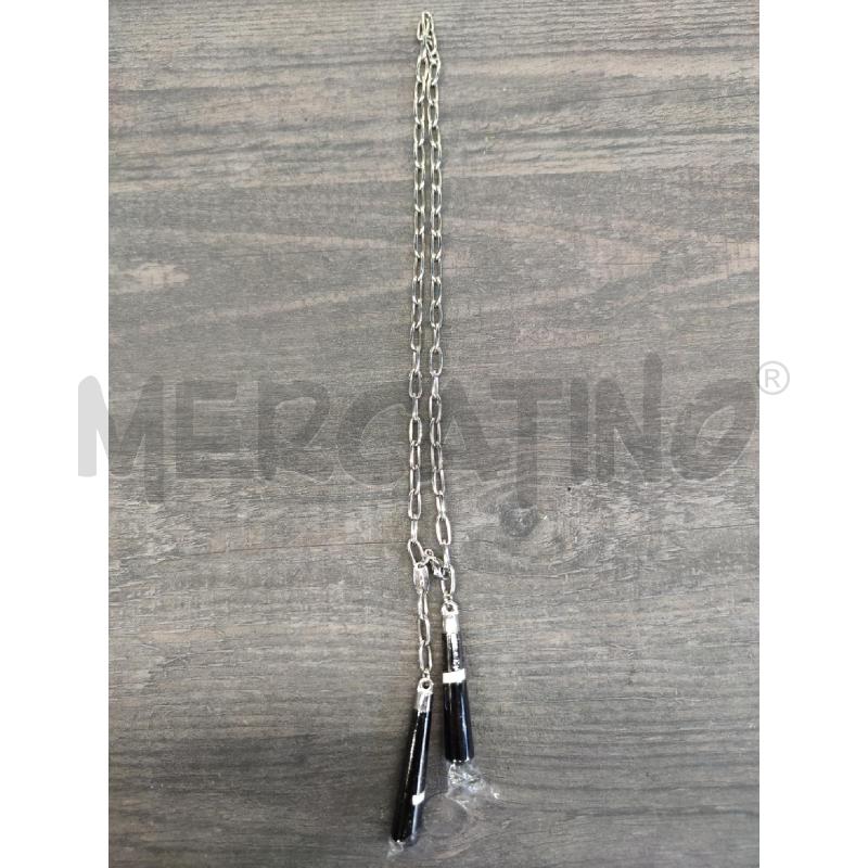 COLLANA CHRONOTECH CIONDOLI NERI PENDENTI | Mercatino dell'Usato Settimo torinese 4