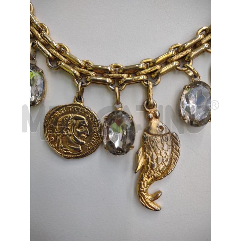 COLLANA ENNY MONACO DORATA CHARM  | Mercatino dell'Usato Settimo torinese 2