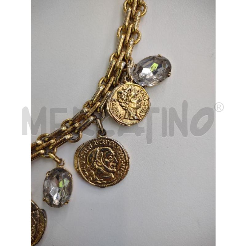 COLLANA ENNY MONACO DORATA CHARM  | Mercatino dell'Usato Settimo torinese 3