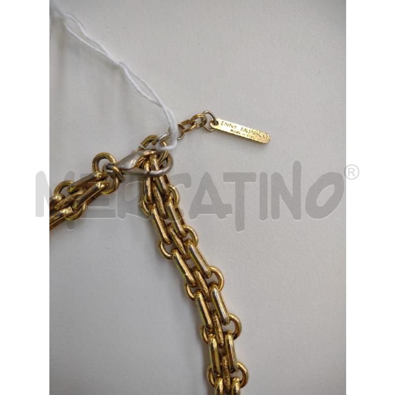 COLLANA ENNY MONACO DORATA CHARM  | Mercatino dell'Usato Settimo torinese 4