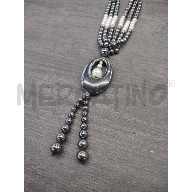 COLLANA LUNGA EMATITE PERLINE  | Mercatino dell'Usato Settimo torinese 2