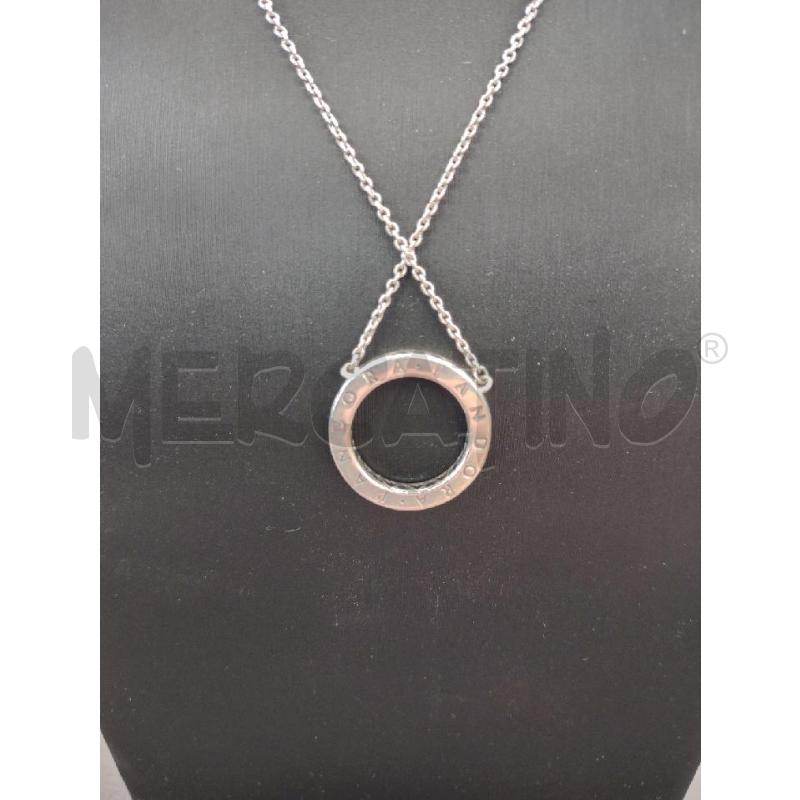 COLLANA PANDORA A CERCHIETTO ZIRCONCINI BIANCHI | Mercatino dell'Usato Settimo torinese 3