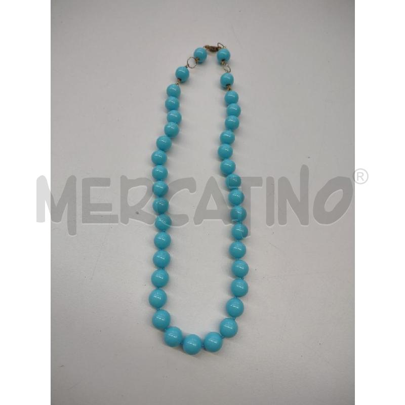 COLLANA PASTA DI TURCHESE A  | Mercatino dell'Usato Settimo torinese 1