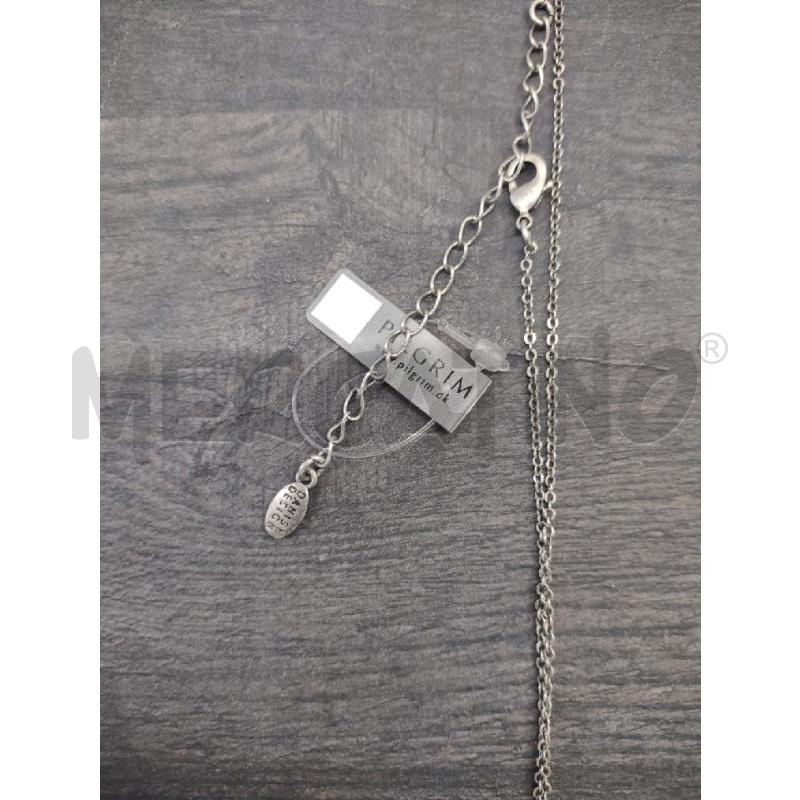 COLLANA PILGRIM ANGELO PERLINE VERDI AZZURRE | Mercatino dell'Usato Settimo torinese 2