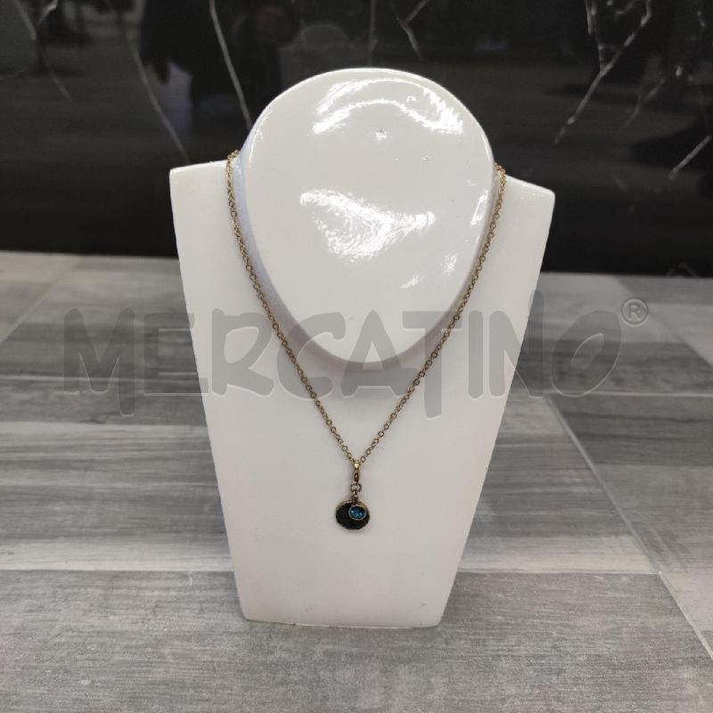 COLLANA PILGRIM DORATA PENDENTE CERCHIO | Mercatino dell'Usato Settimo torinese 1