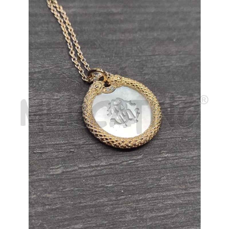 COLLANA ROBERTO CAVALLI DORATA CIONDOLO A | Mercatino dell'Usato Settimo torinese 4