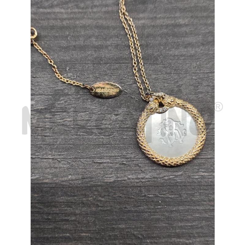 COLLANA ROBERTO CAVALLI DORATA CIONDOLO A | Mercatino dell'Usato Settimo torinese 5