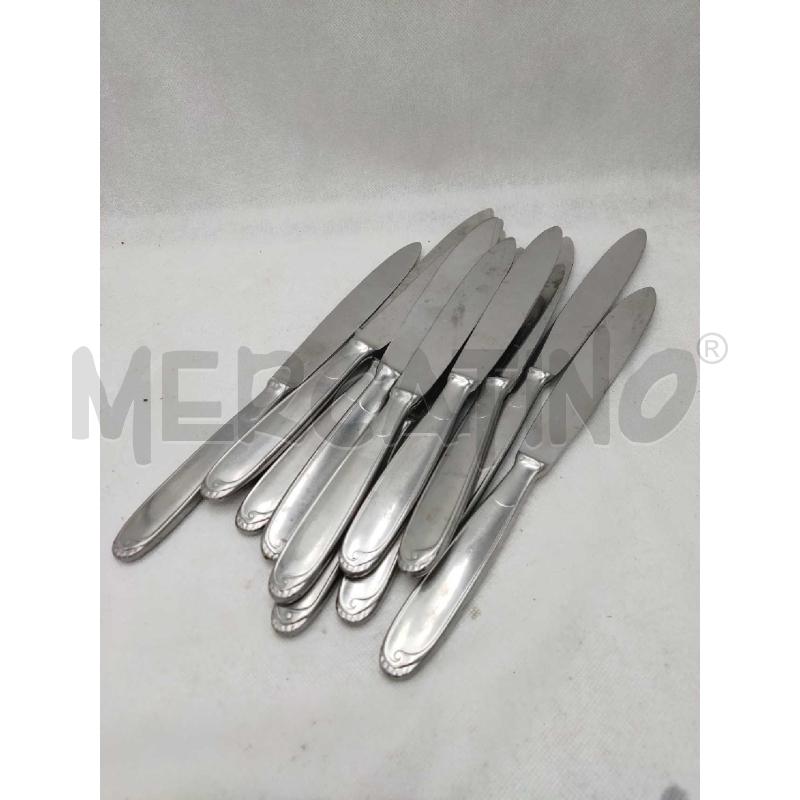 COLTELLI PZ. 12 CALDERONI FRATELLI ACCIAIO INOX | Mercatino dell'Usato Settimo torinese 1