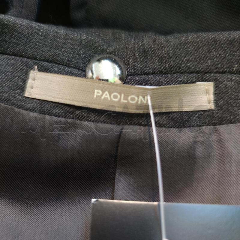 COMPLETO UOMO PAOLONI GRIGIO 2 BOTTONI  | Mercatino dell'Usato Settimo torinese 4