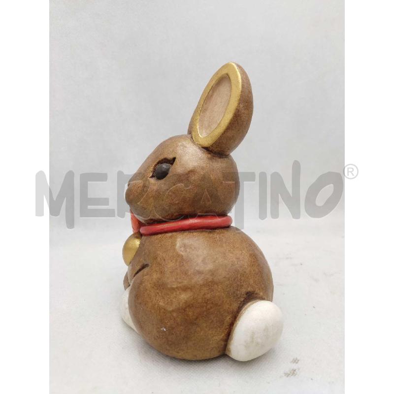 CONIGLIETTO THUN MARRONE CON CUORE ORO | Mercatino dell'Usato Settimo torinese 4