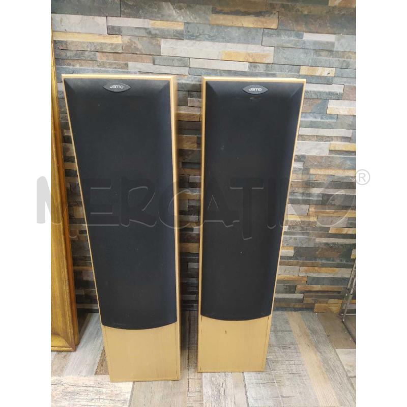 COPPIA CASSE ACUSTICHE JAMO COLOR LEGNO 3 VIE | Mercatino dell'Usato Settimo torinese 1