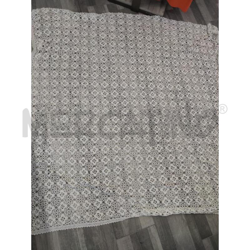 COPRILETTO MATRIM. BIANCO 200X220 RICAMATO | Mercatino dell'Usato Settimo torinese 2