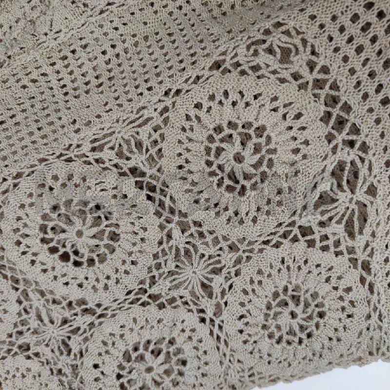 COPRILETTO MATRIM BEIGE RICAMATO  | Mercatino dell'Usato Settimo torinese 2