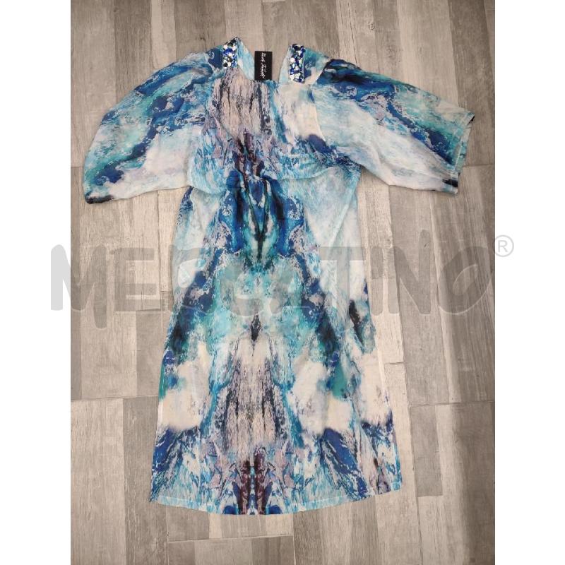 COPRI COSTUME LA PERLA COTONE MISTO SETA AZZURRO | Mercatino dell'Usato Settimo torinese 2