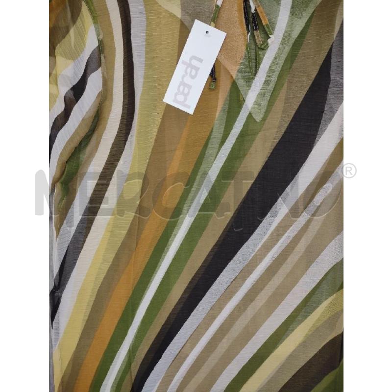 COPRI COSTUME PARAH NUOVO  RIGHE VERDONE BEIGE ARANCIO  | Mercatino dell'Usato Settimo torinese 2