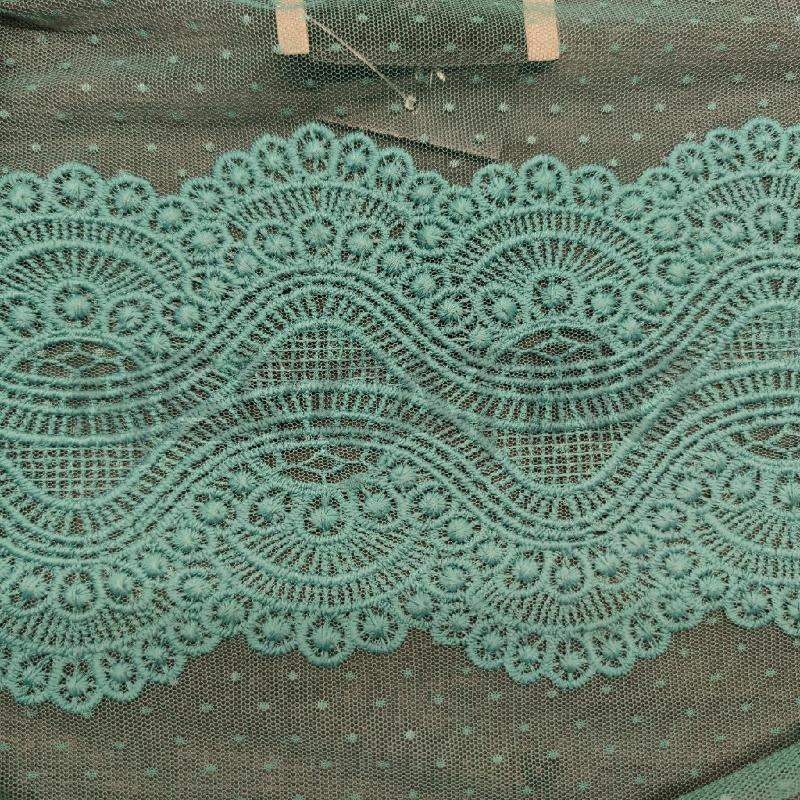 COPRI SPALLA TWINSET TURCHESE PIZZO RICAMO | Mercatino dell'Usato Settimo torinese 5