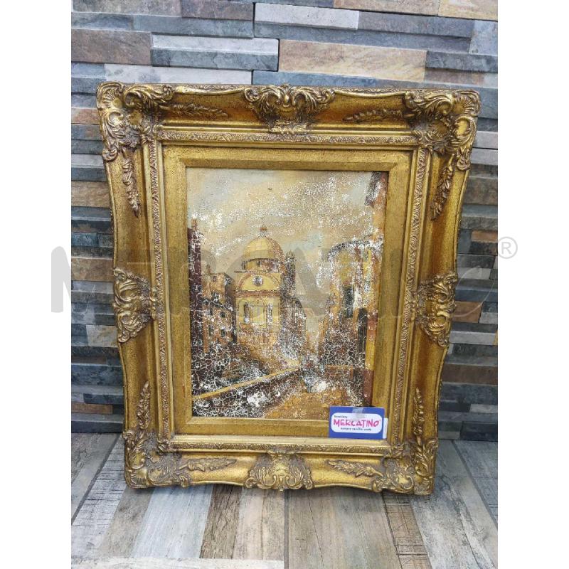 CORNICE DORATA IN LEGNO 56X48 | Mercatino dell'Usato Settimo torinese 1